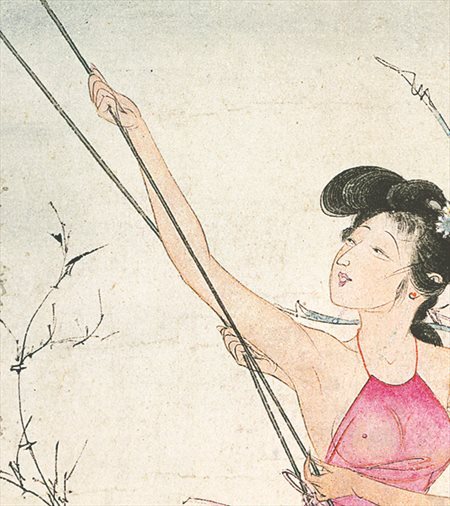 湖口-胡也佛的仕女画和最知名的金瓶梅秘戏图